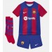 Maillot de foot Barcelona Dani Olmo #20 Domicile vêtements enfant 2024-25 Manches Courtes (+ pantalon court)